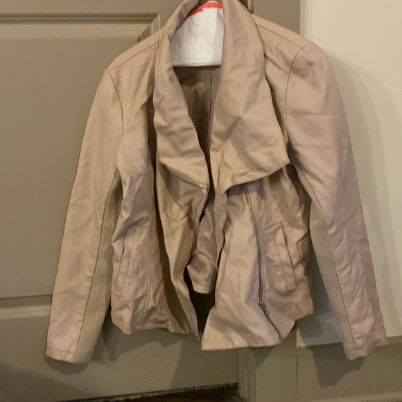 BB Dakota Up to Speed Faux Leather Moto Jacket - Picture 2 of 5